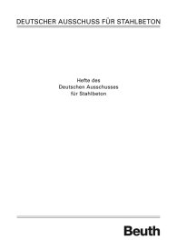 Ansicht  Deutscher Ausschuss für Stahlbeton im DIN Deutsches Institut für Normung e.V. 434DAfStb-Heft 434; Beurteilung der Wirksamkeit von Steinkohlenflugaschen als Betonzusatzstoff 8.3.1993