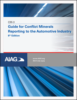 Publikation AIAG Guide for Conflict Minerals Reporting to the Auto Industry 1.4.2020 Ansicht