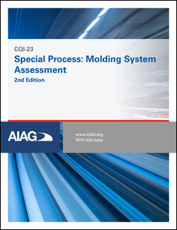 Publikation AIAG Special Process: Molding System Assessment 1.2.2023 Ansicht