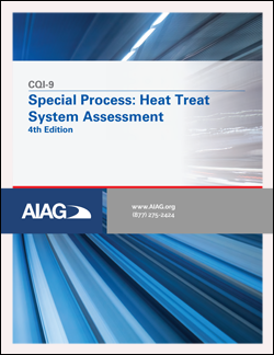 Publikation AIAG Special Process: Heat Treat System Assessment 4th Edition 1.6.2020 Ansicht
