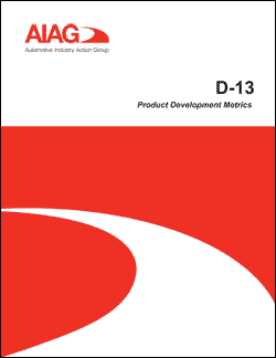 Publikation AIAG Product Development Metrics 1.8.1999 Ansicht