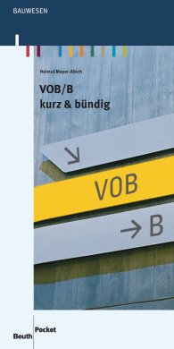 Publikation  DIN Media Pocket; VOB/B; kurz & bündig 2.5.2013 Ansicht