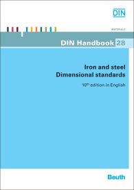 Publikation  DIN_Handbook 28; Iron and steel; Dimensional standards 31.5.2011 Ansicht