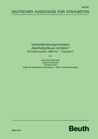 Publikation  DAfStb-Heft 587; Verbundforschungsvorhaben 