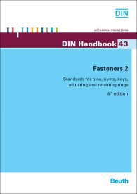 Publikation  DIN_Handbook 43; Fasteners 2; Standards for pins, rivets, keys, adjusting and retaining rings 19.7.2012 Ansicht