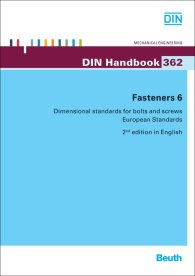 Publikation  DIN_Handbook 362; Fasteners 6; Dimensional standards for bolts and screws European Standards 18.5.2012 Ansicht