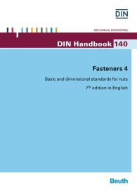 Publikation  DIN_Handbook 140; Fasteners 4; Basic and dimensional standards for nuts 21.4.2016 Ansicht