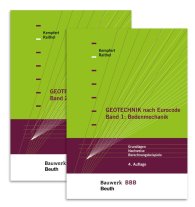 Publikation  Bauwerk; Paket Geotechnik nach Eurocode; Band 1: Bodenmechanik + Band 2: Grundbau Bauwerk-Basis-Bibliothek 26.1.2015 Ansicht