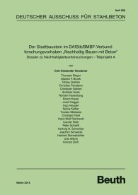 Publikation  DAfStb-Heft 588; Der Stadtbaustein im DAfStb/BMBF-Verbundforschungsvorhaben 