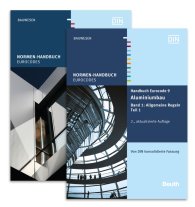 Publikation  Normen-Handbuch; Handbuch Eurocode 9 - Aluminiumbau; Paket: Band 1 + Band 2 Allgemeine Regeln Teil 1 und Teil 2 18.12.2015 Ansicht