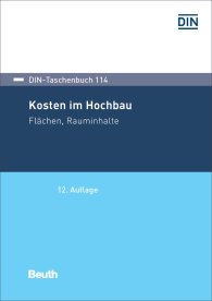 Publikation  DIN-Taschenbuch 114; Kosten im Hochbau; Flächen, Rauminhalte 8.4.2019 Ansicht