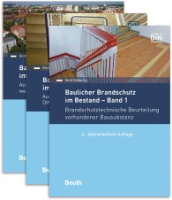 Publikation  DIN Media Praxis; Baulicher Brandschutz im Bestand: 1 - 3; Paket: Band 1, Band 2 und Band 3 Brandschutztechnische Beurteilung vorhandener Bausubstanz // Ausgewählte historische Normteile DIN 4102 ab 1934 // Ausgewählte h 14.6.2019 Ansicht