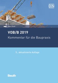 Publikation  DIN Media Recht; VOB/B 2019; Kommentar für die Baupraxis 7.11.2019 Ansicht