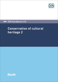 Publikation  DIN_Handbook 410; Conservation of cultural heritage 2 30.7.2019 Ansicht
