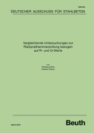 Ansicht  DAfStb-Heft 634; Vergleichende Untersuchungen zur Rückprallhammerprüfung bezogen auf R- und Q-Werte 13.8.2019