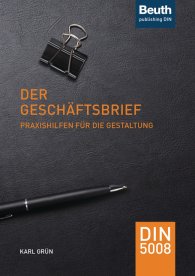 Publikation  DIN Media Praxis; Der Geschäftsbrief; Praxishilfen für die Gestaltung 8.6.2020 Ansicht