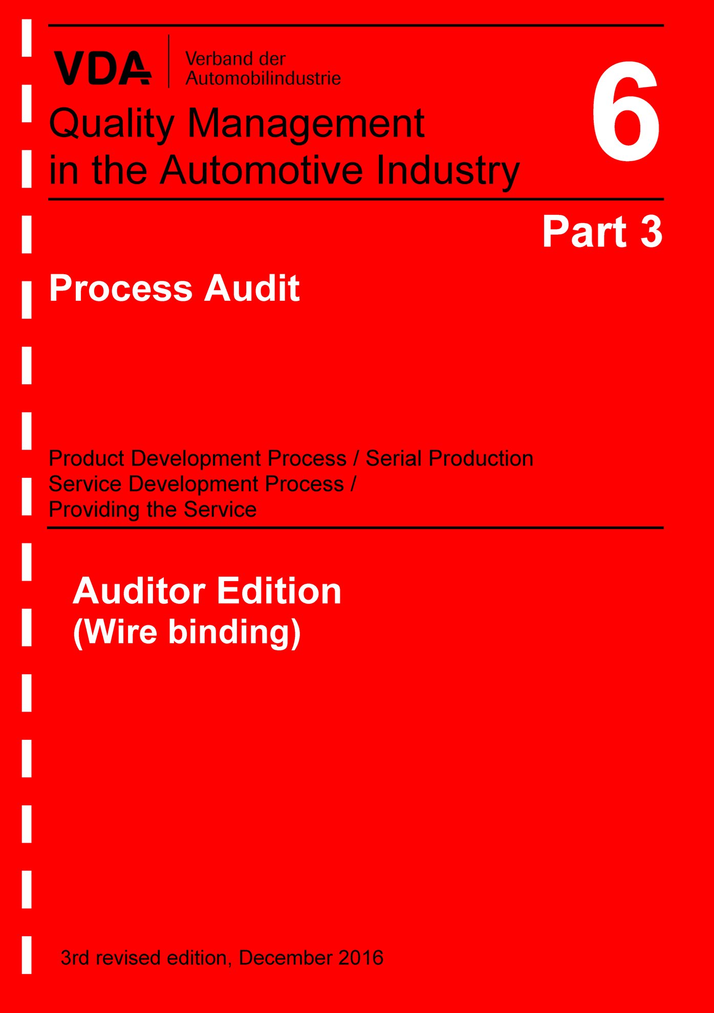 Publikation  VDA Current Volume 6 Part 3 Wire binding 3rd revised edition, December 2016 REVISED Feb. 2017 1.1.2017 Ansicht